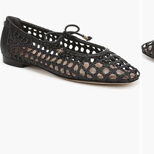 Sam Edelman Woven Black Marcie Ballet Flat